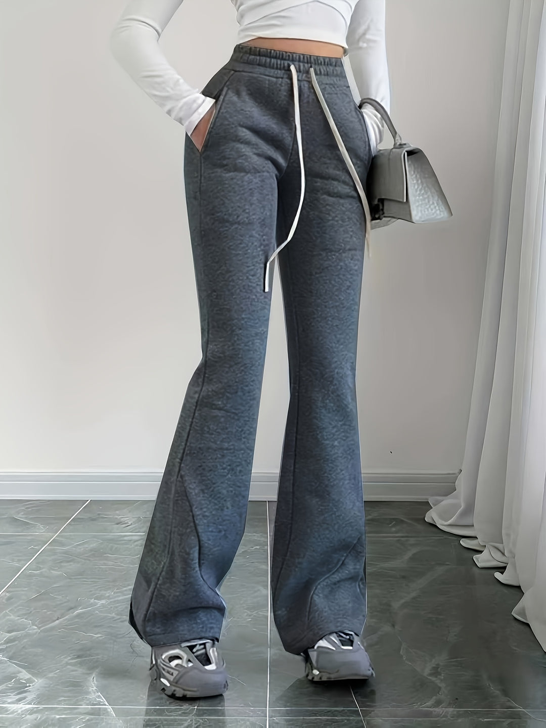 Juliana | High-Waisted Flared Pants