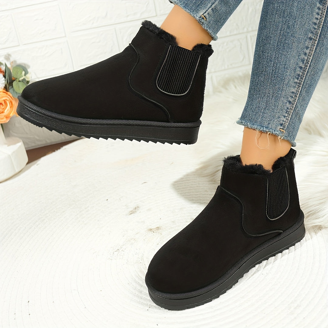 Cassidy | Cozy Platform Ankle Boots