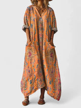 Aurora | Elegant Oversized Pocket Dress
