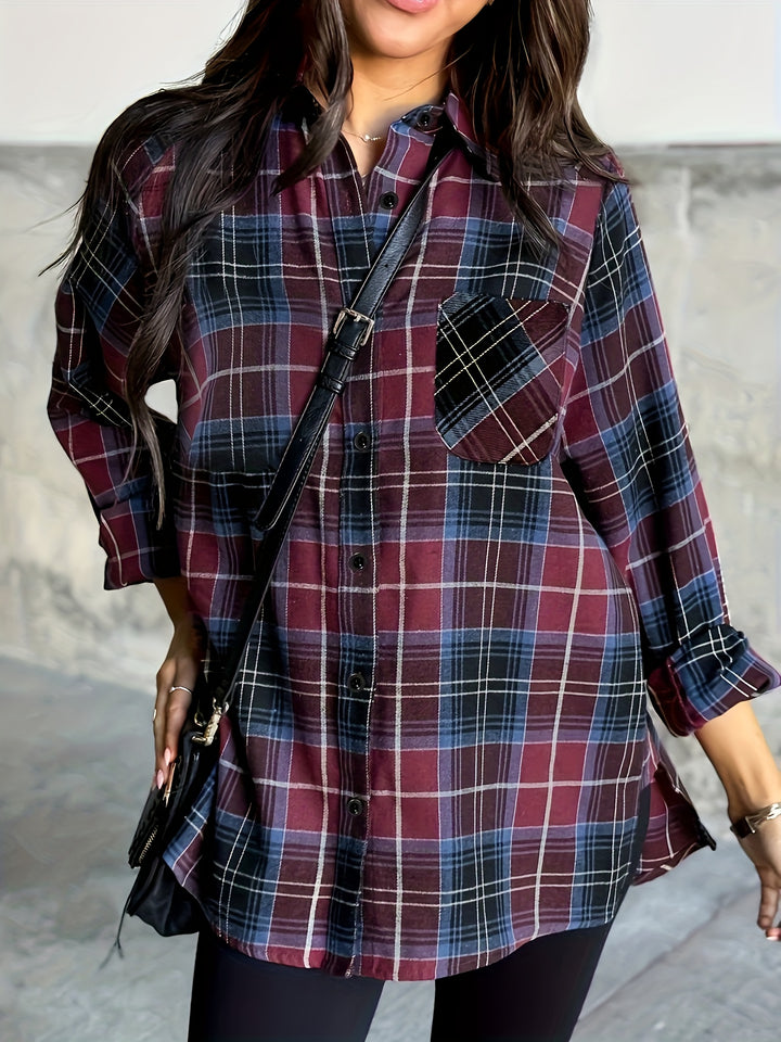 Lorelei | Relaxed Checkered Shirt
