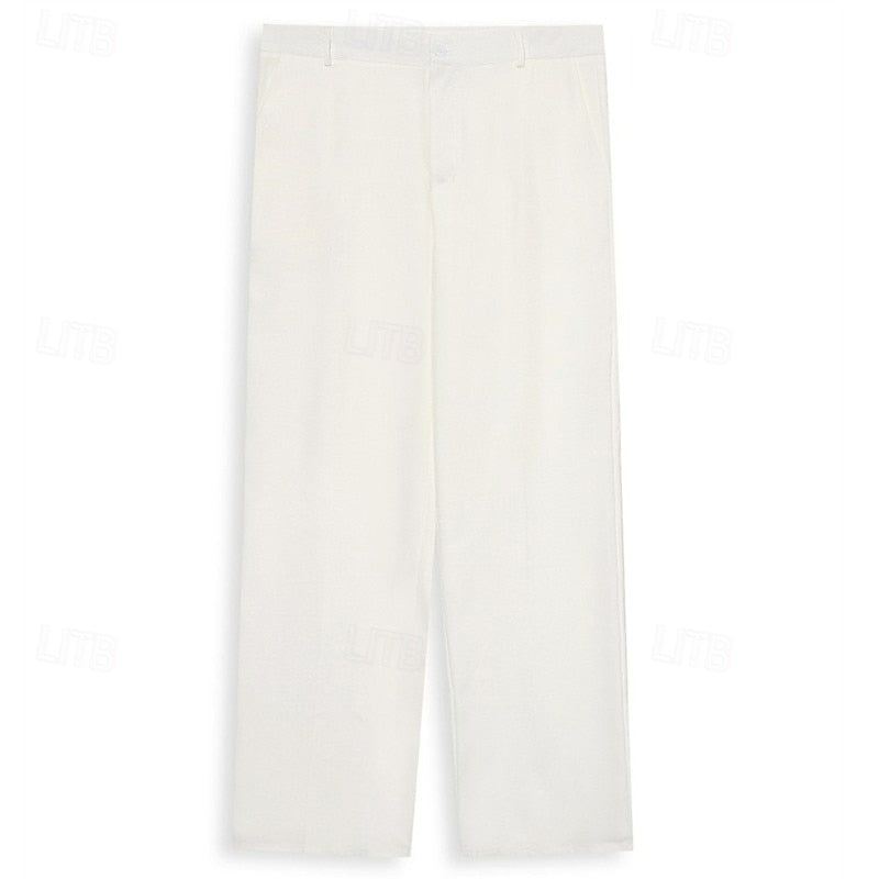 Hugh | Tailored Straight-Leg Trousers