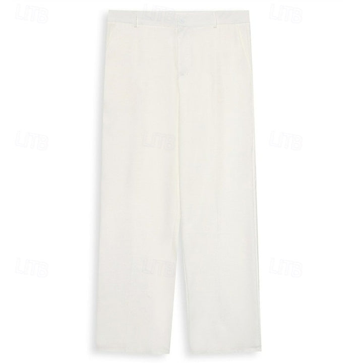 Hugh | Tailored Straight-Leg Trousers