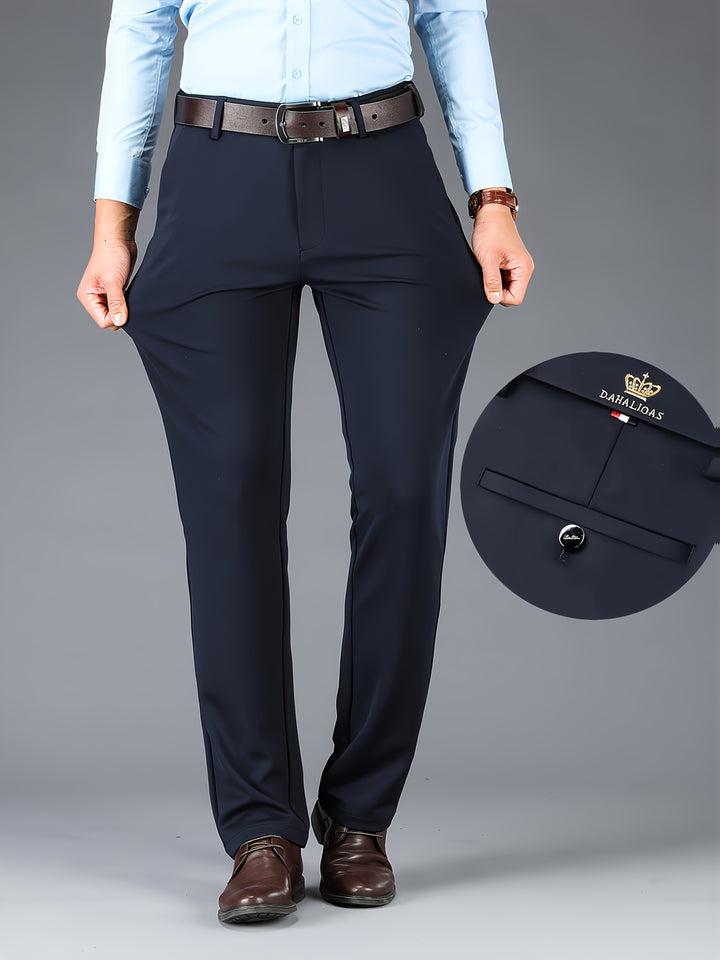 Gregory | Tailored Straight-Cut Trousers