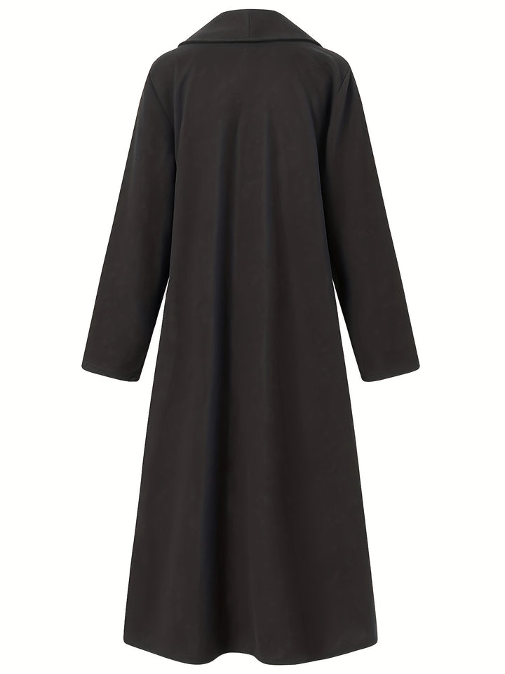 Tabitha | Floor-Length Draped Coat