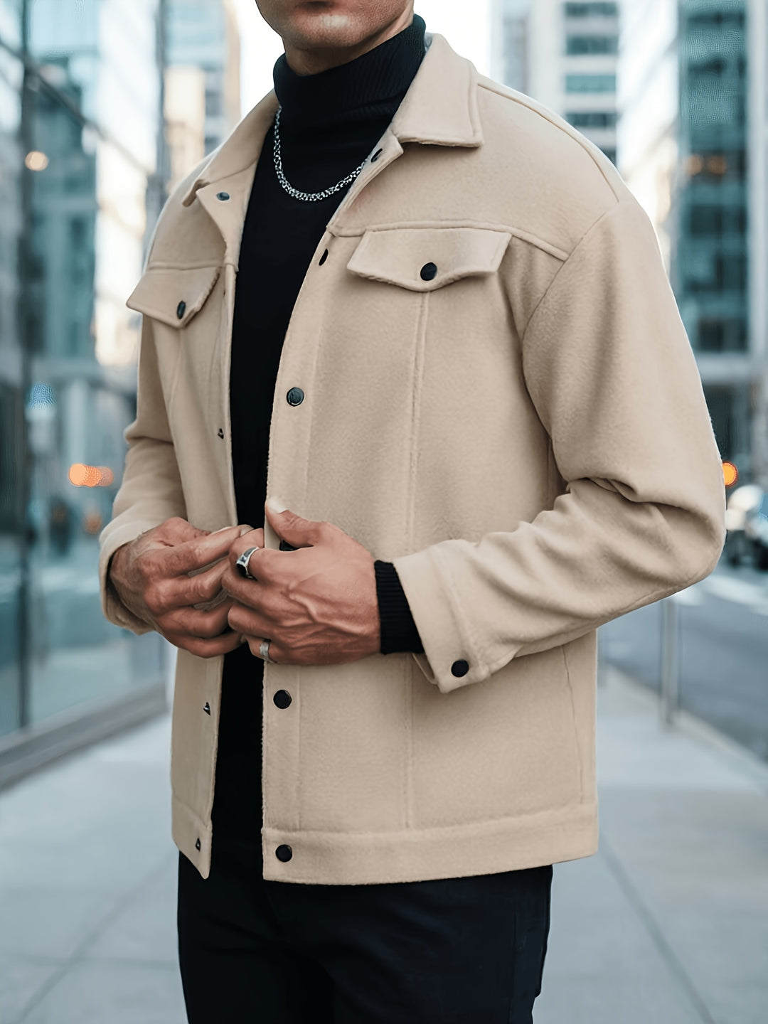 Lincoln | Classic Button-Up Jacket