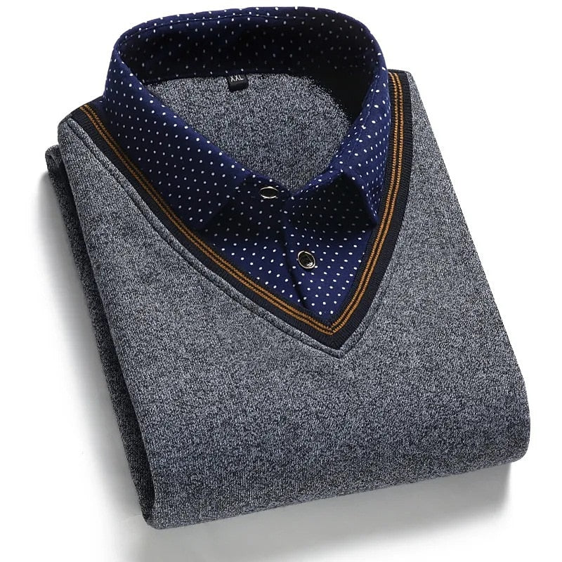 Winslow | Refined Mock-Collar Sweater