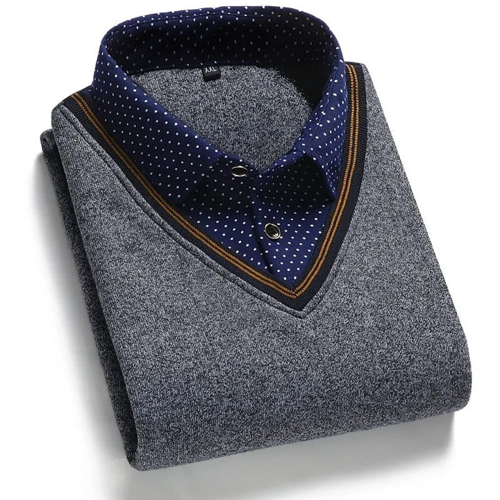 Winslow | Refined Mock-Collar Sweater