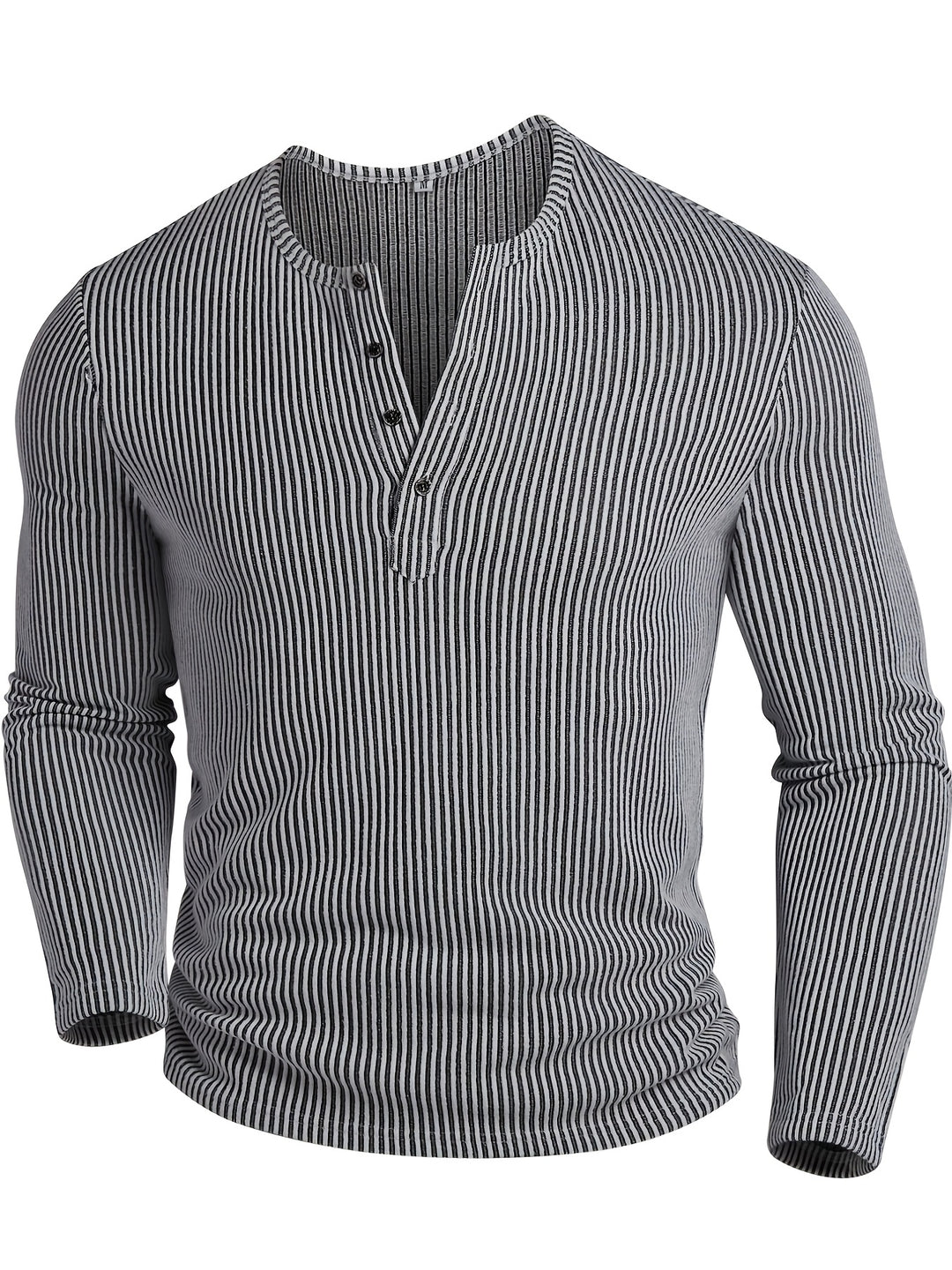 Callahan | Ribbed Long-Sleeve Henley