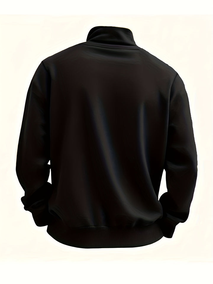 Donovan | Half-Zip Stand-Collar Pullover