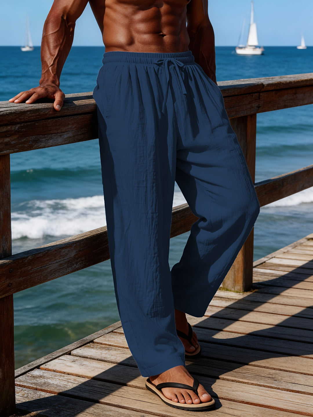 Jonah | Relaxed Straight-Leg Trousers