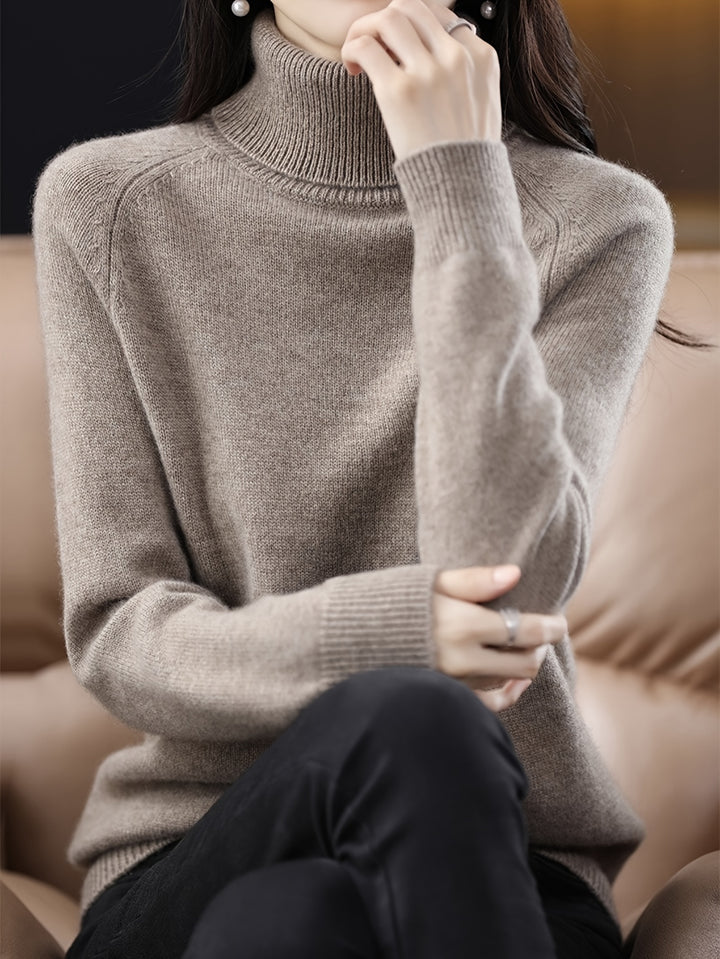 Annabel | Cozy Mock-Neck Sweater
