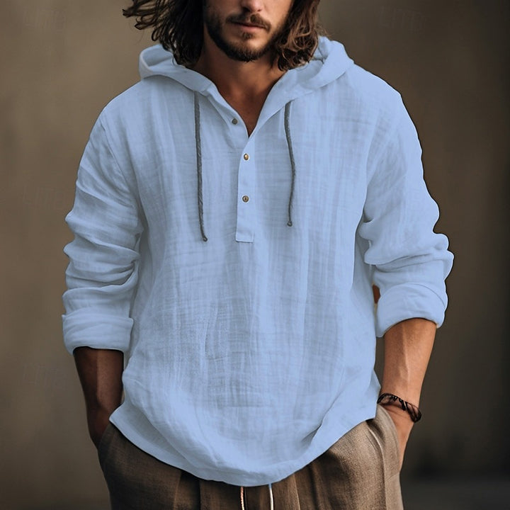 Lachlan | Relaxed Hooded Shirt