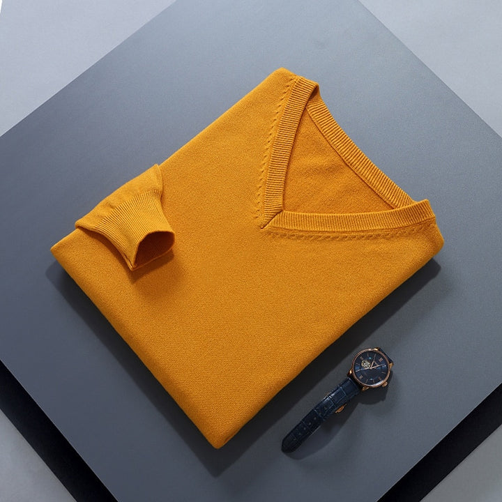 Douglas | Refined V-Neck Sweater