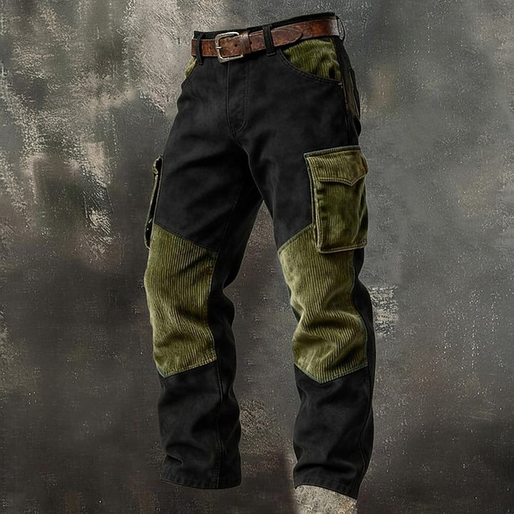 Miles | Rugged Two-Tone Cargo Pants