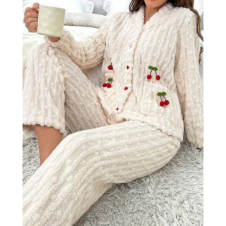 Elsie | Cozy Textured Lounge Two-Piece Set