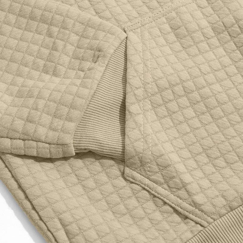 Colton | Textured Hooded Pullover