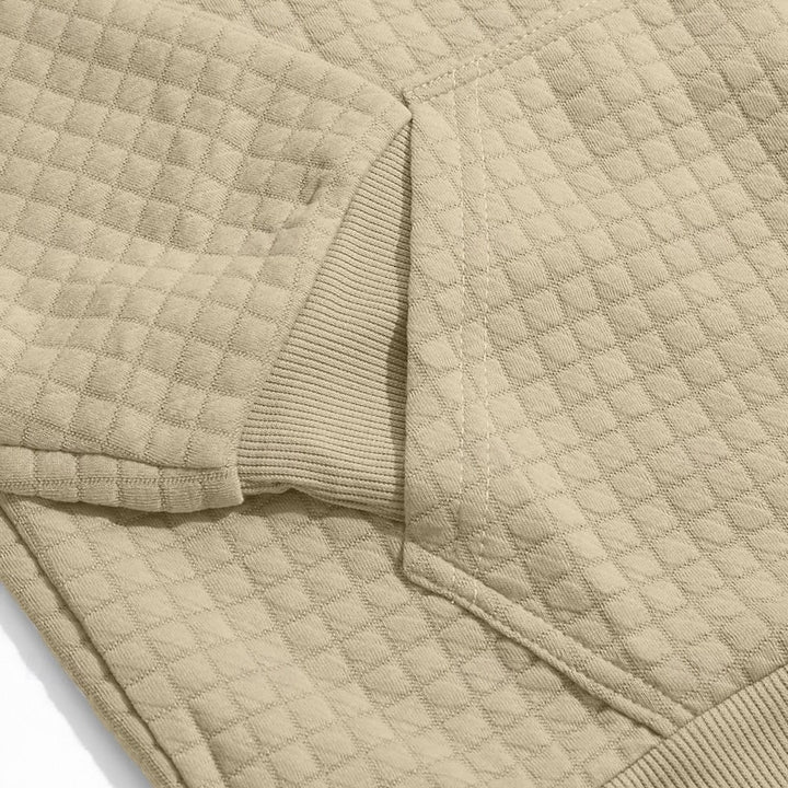 Colton | Textured Hooded Pullover