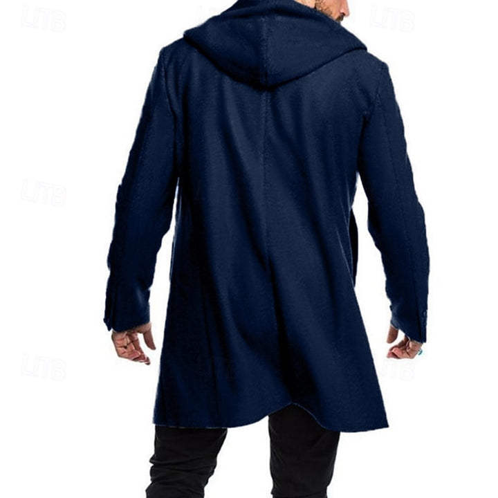 Alfred | Hooded Long Overcoat