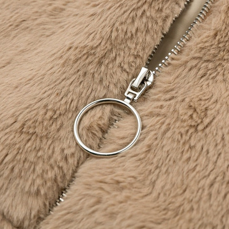 Tamara | Cozy Cropped Zip-Up Jacket
