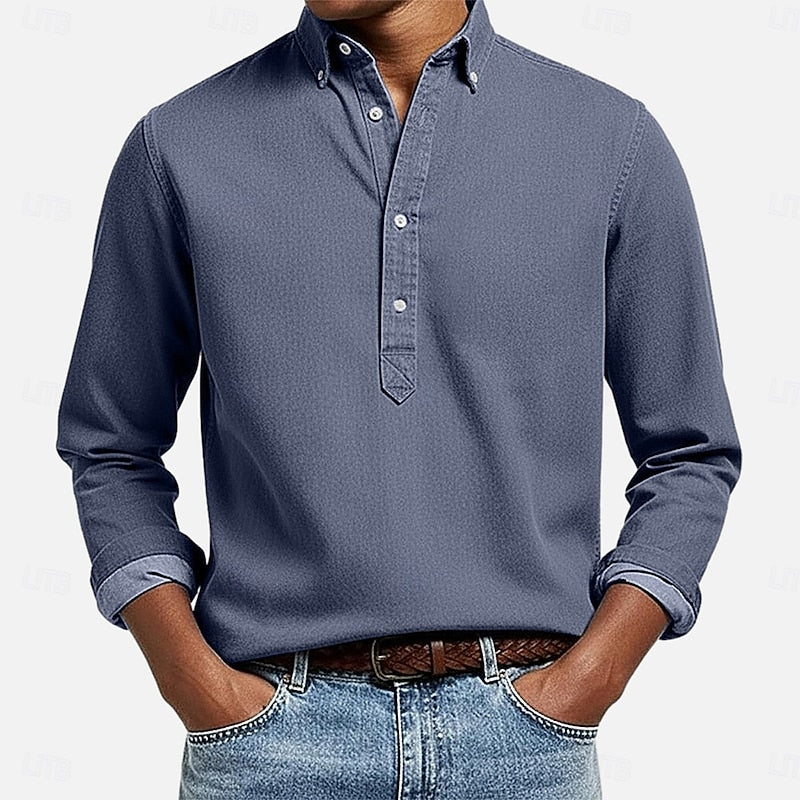 Blake | Classic Popover Shirt