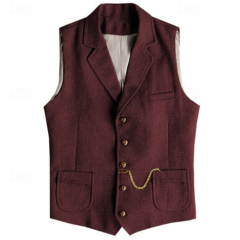Alistair | Refined Single-Breasted Waistcoat