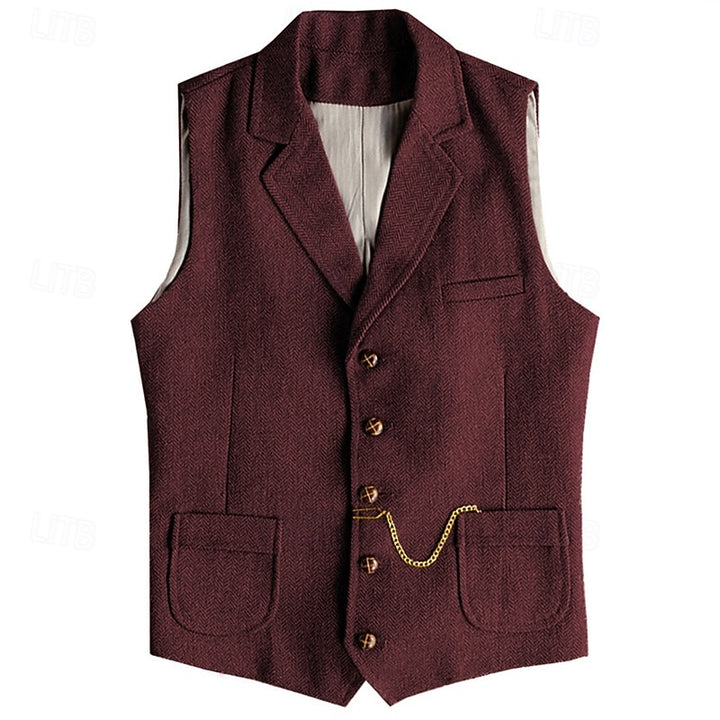 Alistair | Refined Single-Breasted Waistcoat