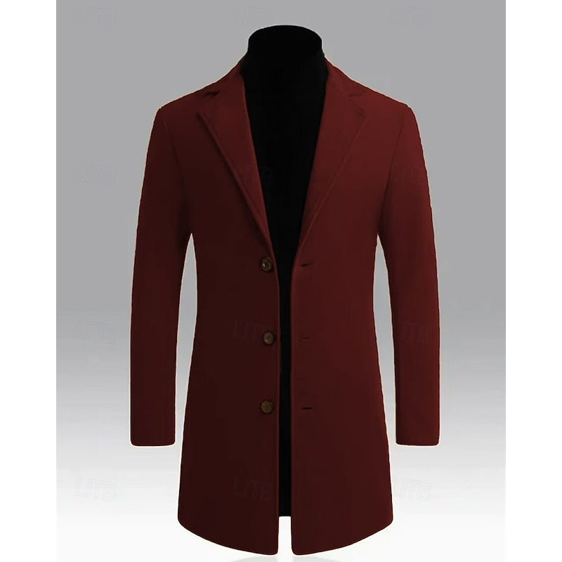 Victor | Tailored Long Overcoat