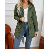 Nadia | Hooded Utility Coat