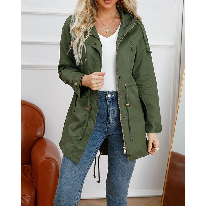 Nadia | Hooded Utility Coat