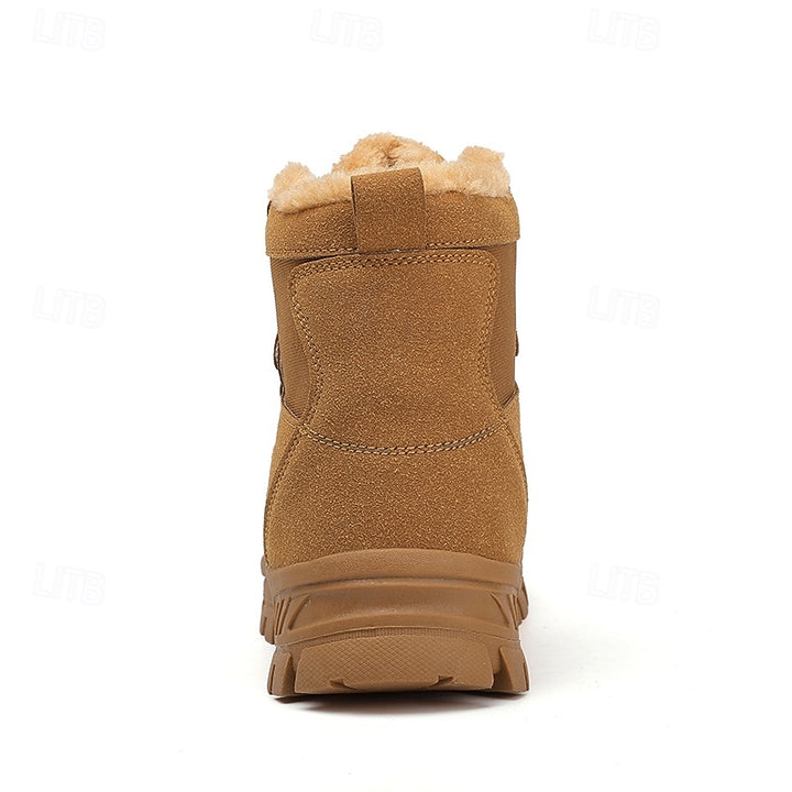 Garrett | Rugged Fur-Lined Boots