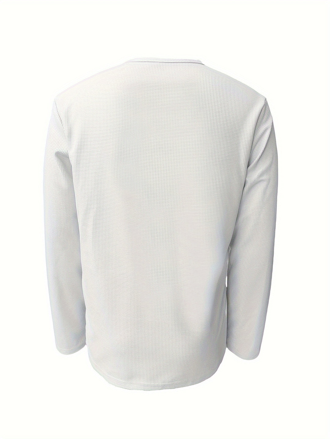 Jonah | Textured Long-Sleeve Henley Shirt