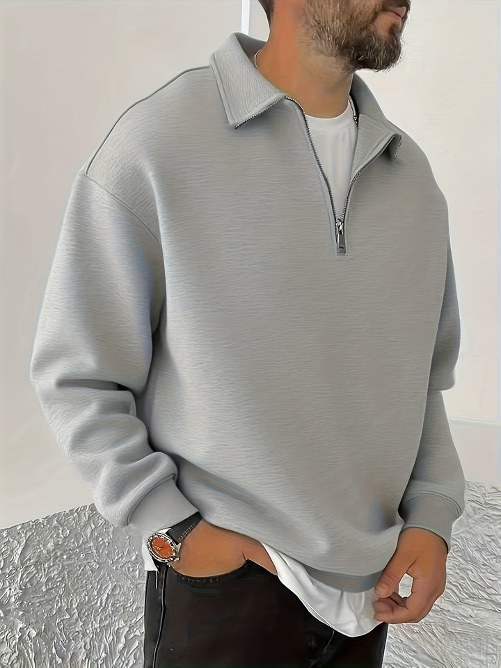 Hayden | Refined Half-Zip Sweatshirt