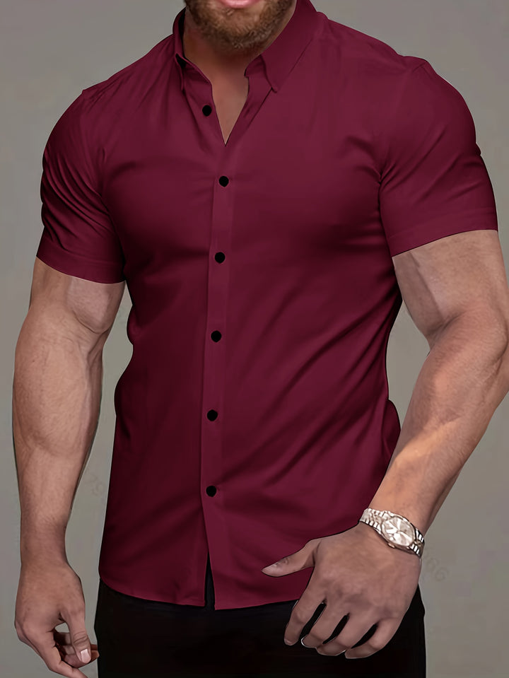 Lucas | Refined Short-Sleeve Button Shirt