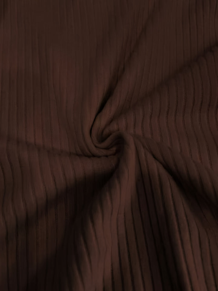 Sylvia | Refined Ribbed Top