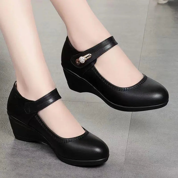 Monica | Classic Mid Heel Comfort Shoes
