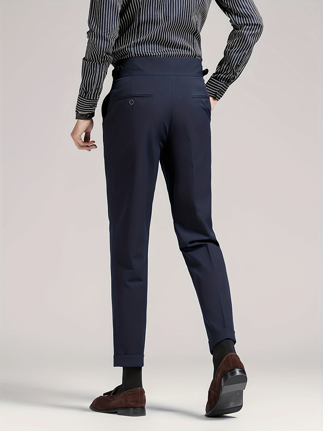 Ellis | Tailored Single-Pleat Trousers