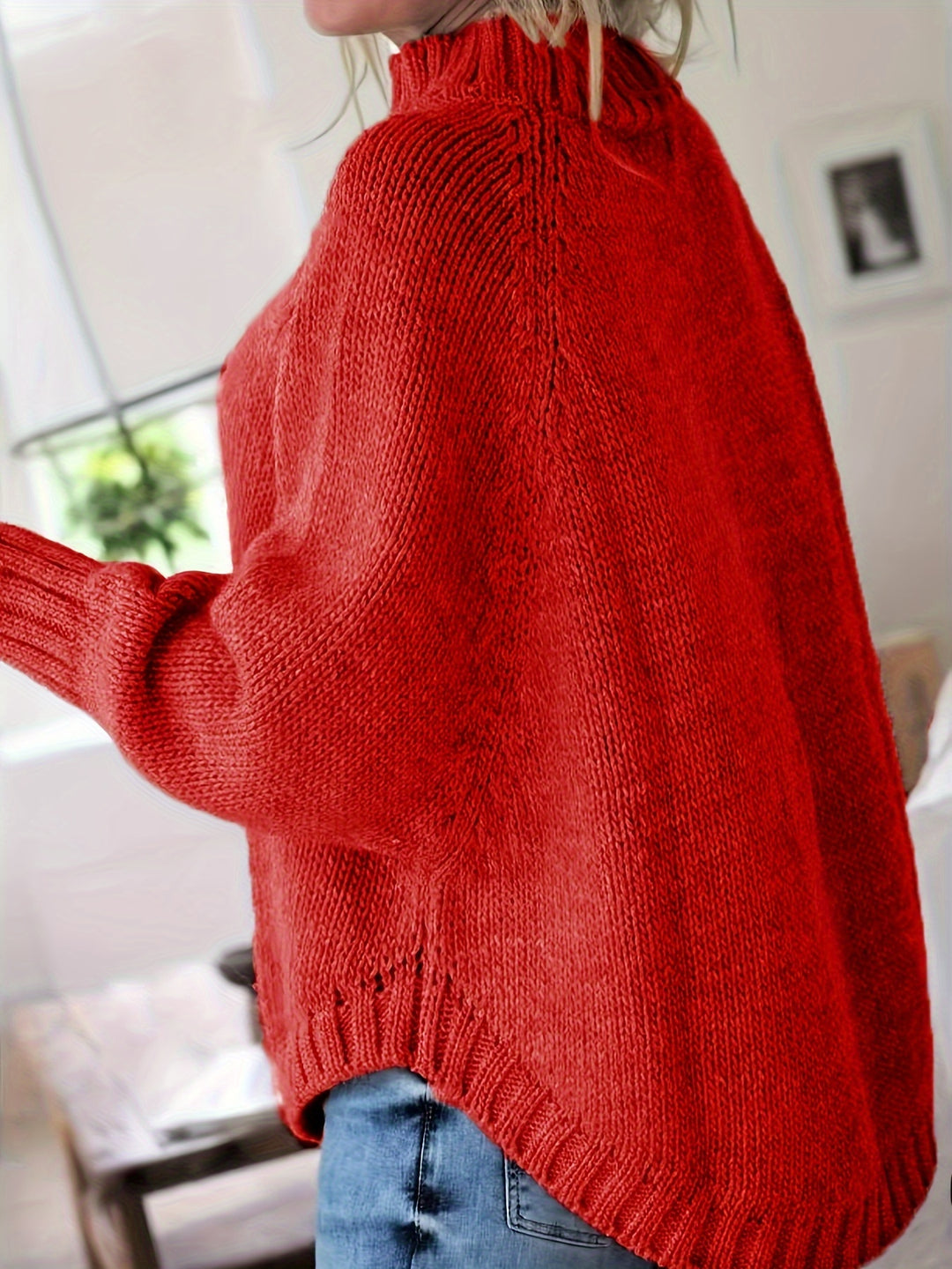 Sabina | Cozy Cable-Knit High-Neck Sweater
