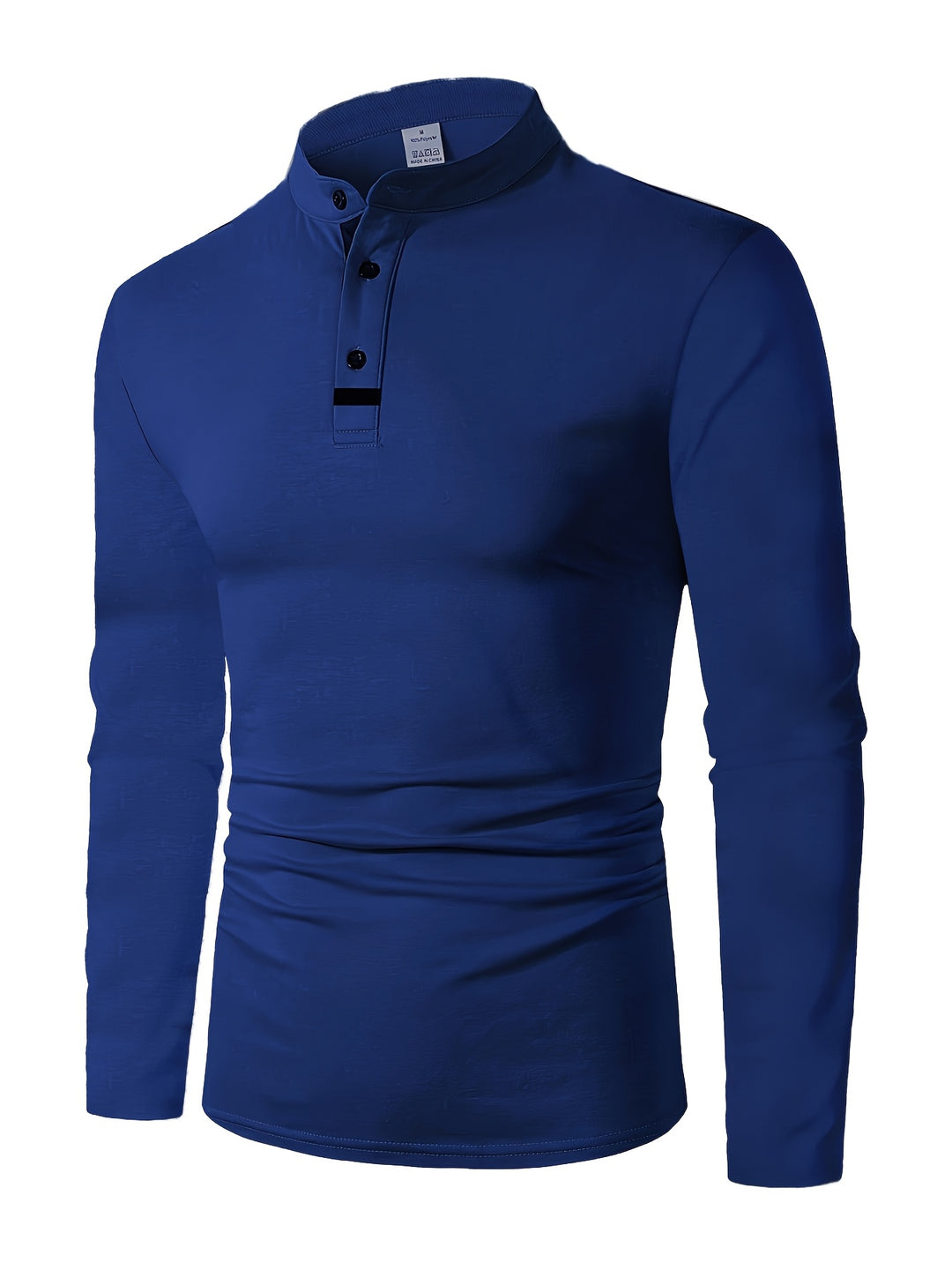Gareth | Refined Long-Sleeve Henley Shirt