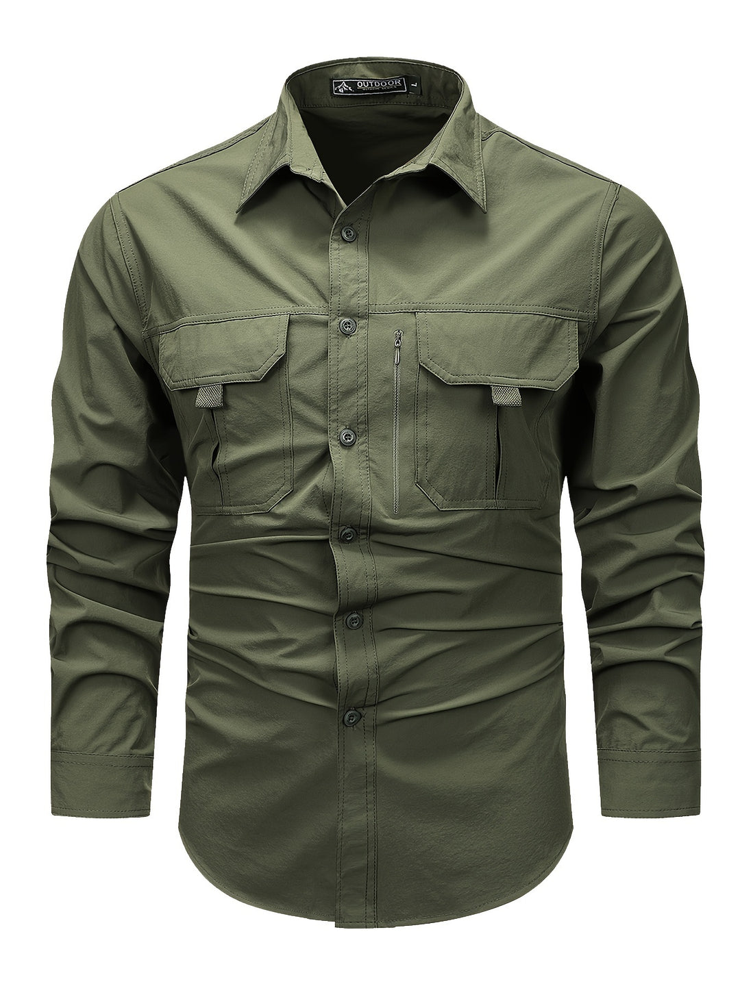 Damon | Rugged Multi-Pocket Utility Shirt