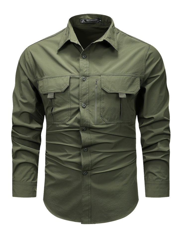 Damon | Rugged Multi-Pocket Utility Shirt
