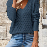 Imogen | Relaxed V-Neck Sweater