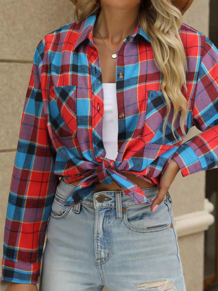 Autumn | Relaxed Checked Button-Up Shirt