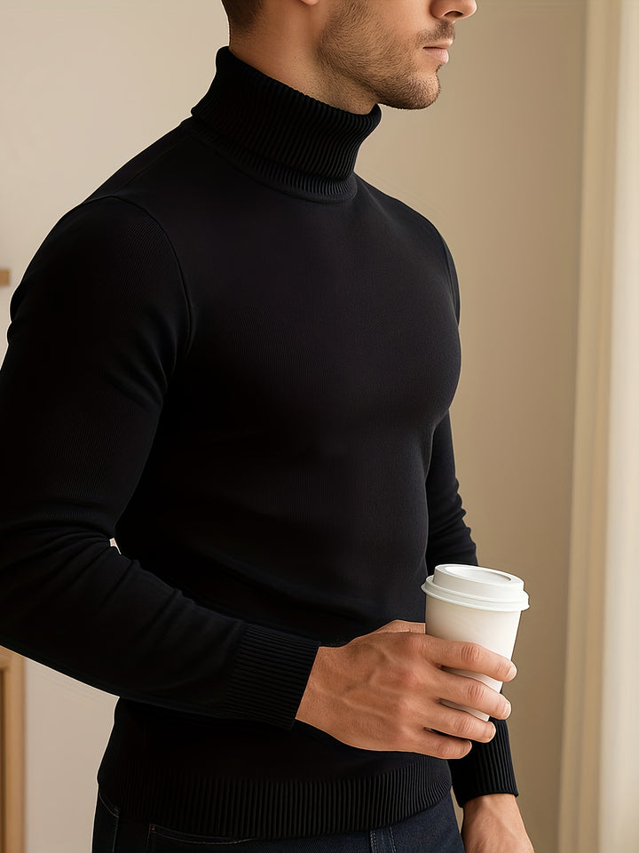 Harvey | Refined High-Neck Sweater