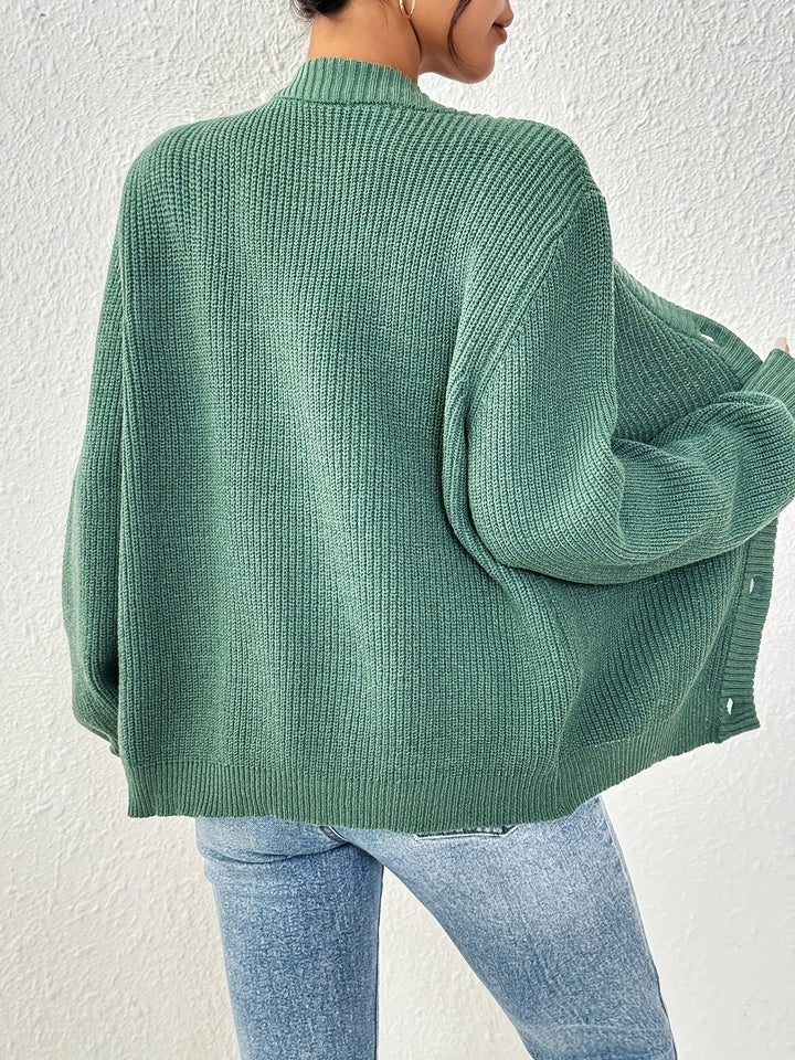 Winifred | Relaxed Button-Front Cardigan