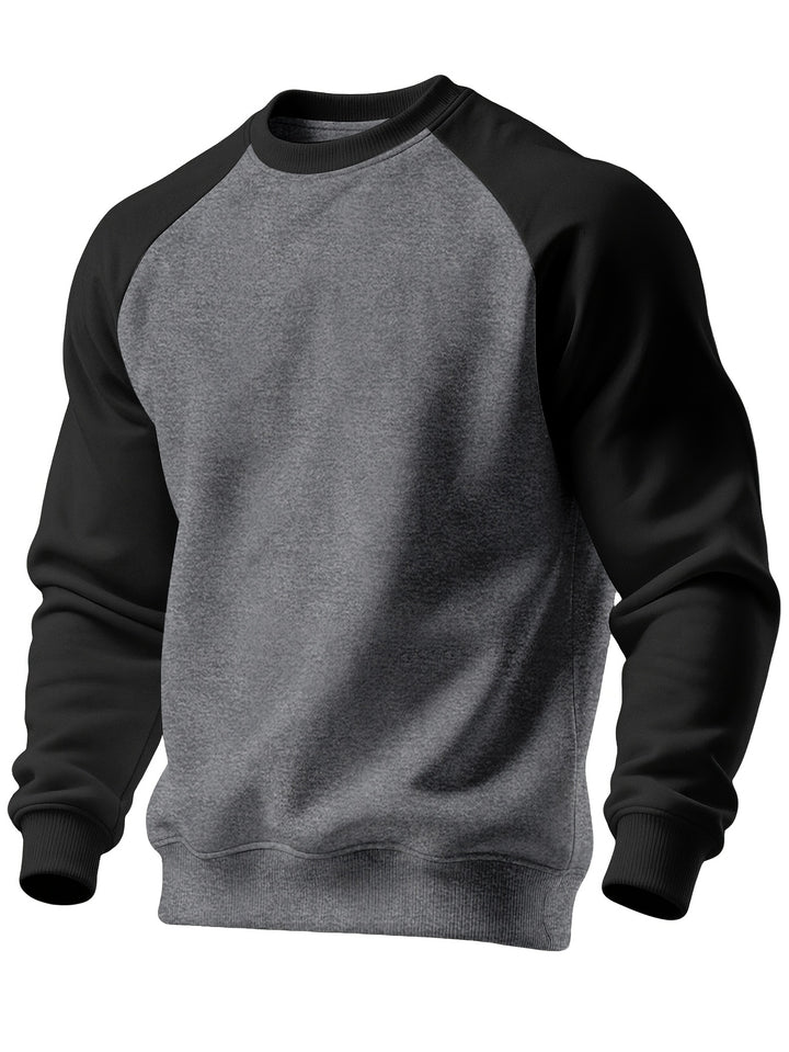 Alden | Contrast Raglan Sweatshirt