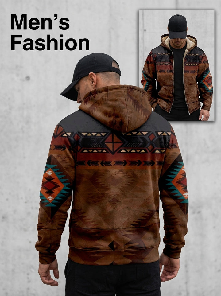Ronan | Southwestern Hooded Jacket