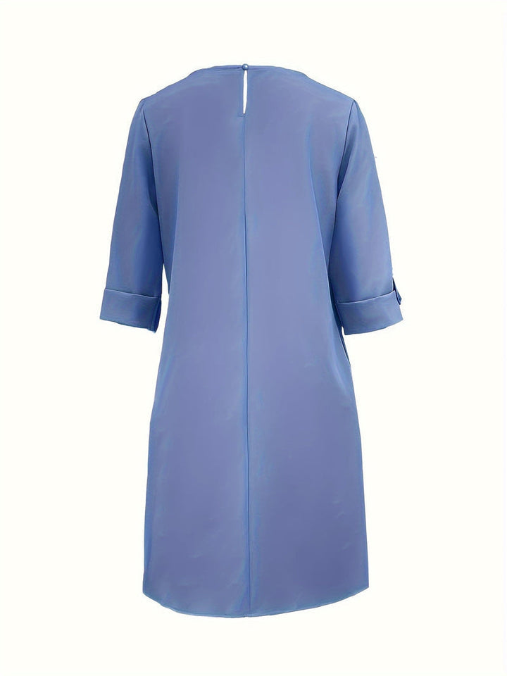Eleanor | Comfortable Round Neck Dress