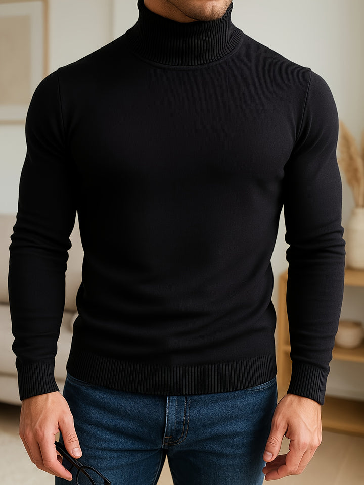 Harvey | Refined High-Neck Sweater