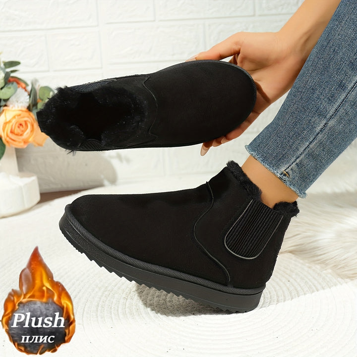 Cassidy | Cozy Platform Ankle Boots