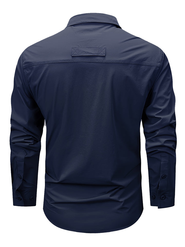 Damon | Rugged Multi-Pocket Utility Shirt